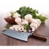 TUO Vegetable Cleaver, Chinese Chef's Knife with Pakkawood Handle, 7 inch - Fiery Phoenix Series