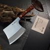 ZhangXiaoQuan Cyclone stainless steel bone chopping knife, easy to chop, sharp and sturdy