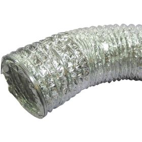 Deflecto F0408MSX/30 Supurr-Flex 4-Inch Multilayered Flexible Aluminum Duct (8 Feet)