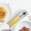 Olive Oil Mister Refillable Bottle Oil Dispenser with Oil Spray for Cooking Salad Grilling Roasting Air Fryer