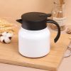 2022 new stainless steel large capacity thermal insulation coffee stewing pot household boiling bottle small thermos gift kettle