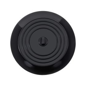 Sink Plug Round Shape Pure Color Silicone Plugging Plug Multi Purpose Floor Drain Cover For Kitchen Bathroom accessory (Ships From: China, Color: black)