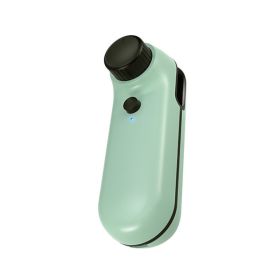 1pc Mini Bag Sealer; Rechargeable Chip Bag Sealer; Hot Bond Sealer; Handheld Heat Vacuum Sealer Machine; Portable Sealer For Plastic Bags (Color: green)