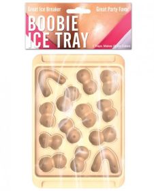 Boobie Ice Cube Tray Assorted Shapes 2 Pack (SKU: TCN-HP3074)