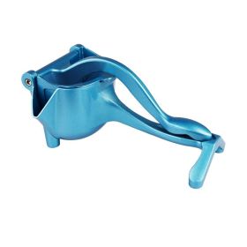 Manual Citrus Juicer Heavy Duty Juice Metal Aluminum Alloy Squeezer (Type: Squeeze Juicer, Color: Blue)