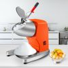 Commercial Electric Dual Blade Snow Cone Granizing Machine With Free Tray Home Icy Drink Smoothie Maker