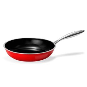 Fry Pan (Color: Red)