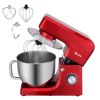 ZOKOP ZK-1511 Chef Machine 7L 660W Mixing Pot With Handle Red Spray Paint  YJ