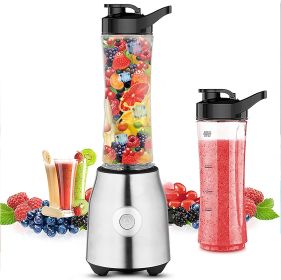 Professional Blender Electric Blenders Countertop Soup Smoothie Shake Mixer Food Blend Grind 5 Core 5C 521 (size: 2 Bottles)