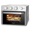 Air Fryer Toaster Oven 24 Quart - 7-In-1 Convection Oven with Air Fry, Roast, Toast, Broil & Bake Function - Kitchen Appliances for Cooking Chicken, S