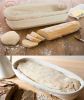 15-inch Oval Banneton Bread Proofing Baskets | With Dough Scraper and Liner