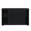 Double Sliding Door Sideboard Porch Cabinet --YS