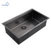 Factory Directly 30 inch or 32 inch  Multi-functional OEM Handmade SUS 304 Stainless Steel Undermount Kitchen Sink Workstation