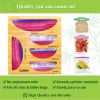 Ziplock Bag Organizer for Drawer; Bamboo Baggie Organizer; Plastic Wrap Dispenser ; Storage Bag Organizer Suitable Gallon; Quart; Sandwich&Snack Bag;