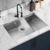 Factory Directly 30 inch or 32 inch  Multi-functional OEM Handmade SUS 304 Stainless Steel Undermount Kitchen Sink Workstation