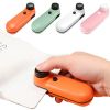 1pc Mini Bag Sealer; Rechargeable Chip Bag Sealer; Hot Bond Sealer; Handheld Heat Vacuum Sealer Machine; Portable Sealer For Plastic Bags