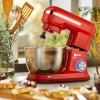 4.8 Qt 8-speed Electric Food Mixer with Dough Hook Beater