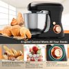 Stand Kitchen Food Mixer 5.3 Qt 6 Speed With Dough Hook Beater