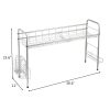 Stainless Steel Single Layer, Inner Length 90cm Kitchen Bowl Rack Shelf