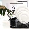 Multiful Functions Houseware Kitchen Storage Stainless Iron Shelf Dish Rack