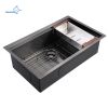 Factory Directly 30 inch or 32 inch  Multi-functional OEM Handmade SUS 304 Stainless Steel Undermount Kitchen Sink Workstation