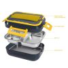 1.5L 40W Electric Heating Lunch Box Food Warmer Stainless Steel Container Portable Food Heat Up for Office Home Car