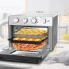 WEESTA Air Fryer Toaster Oven 24 Quart - 7-In-1 Convection Oven with Air Fry, Roast, Toast, Broil & Bake Function - Air Fry Toaster Oven for Counterto