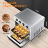 WEESTA Air Fryer Toaster Oven 24 Quart - 7-In-1 Convection Oven with Air Fry, Roast, Toast, Broil & Bake Function - Air Fry Toaster Oven for Counterto