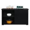 Double Sliding Door Sideboard Porch Cabinet --YS